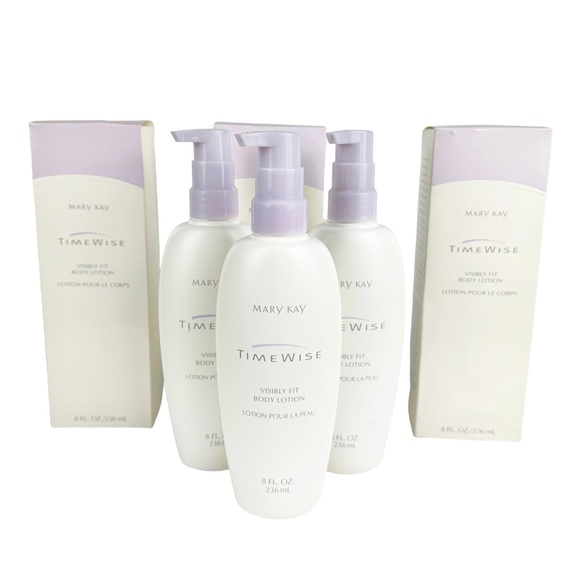 New in Box Mary Kay Timewise Visibly Fit Lotion Full Size 8 oz Discontinued - Picture 12 of 12